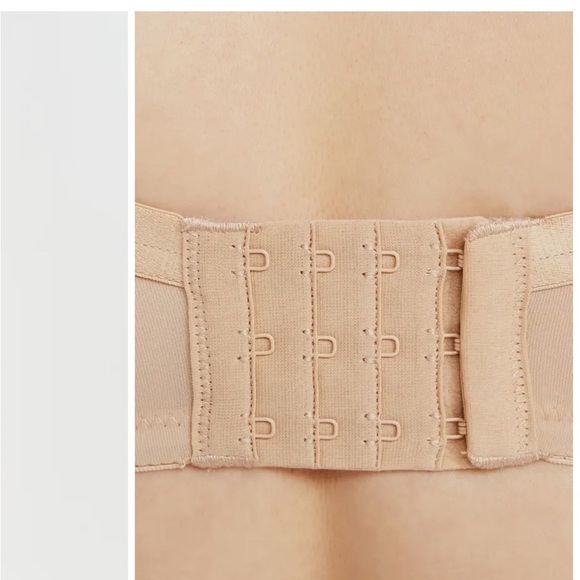 Motherhood Maternity / padded Nursing t-shirt Bra full coverage nude 34F 34DDD - Picture 4 of 6